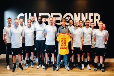 Les éducateurs du RC Lens mis à l’honneur après la signature du premier contrat pro de Mezian Mesloub